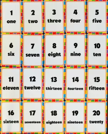 Free Maths Worksheet - Place Value Cards for making numbers and partitioning