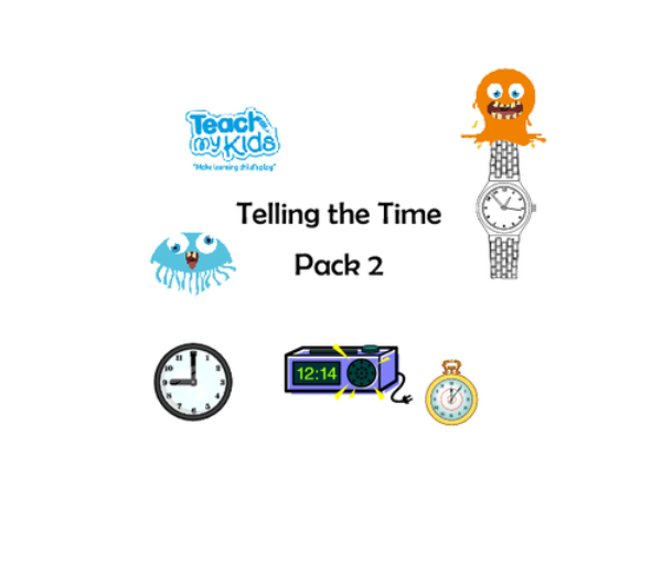 Telling the time pack 2 teach my kids 500x424