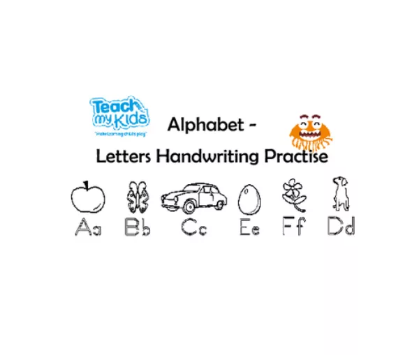 Alphabet - Letters Handwriting Practise