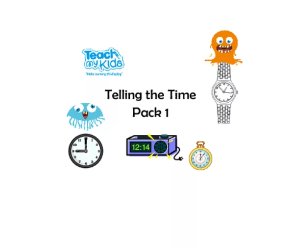 Telling The Time - Pack 1