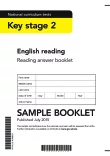 6939 sample ks2 englishreading readinganswerbooklet 110x
